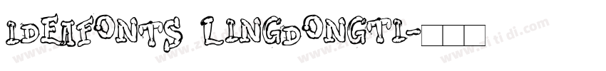 IdeaFonts LingDongTi字体转换